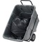 Global Industrial Heavy Duty Plastic Tilt Truck, 1/2 Cu. Yd. Cap, 1400 Lbs. Cap, Gray 984613HD - alternate 4